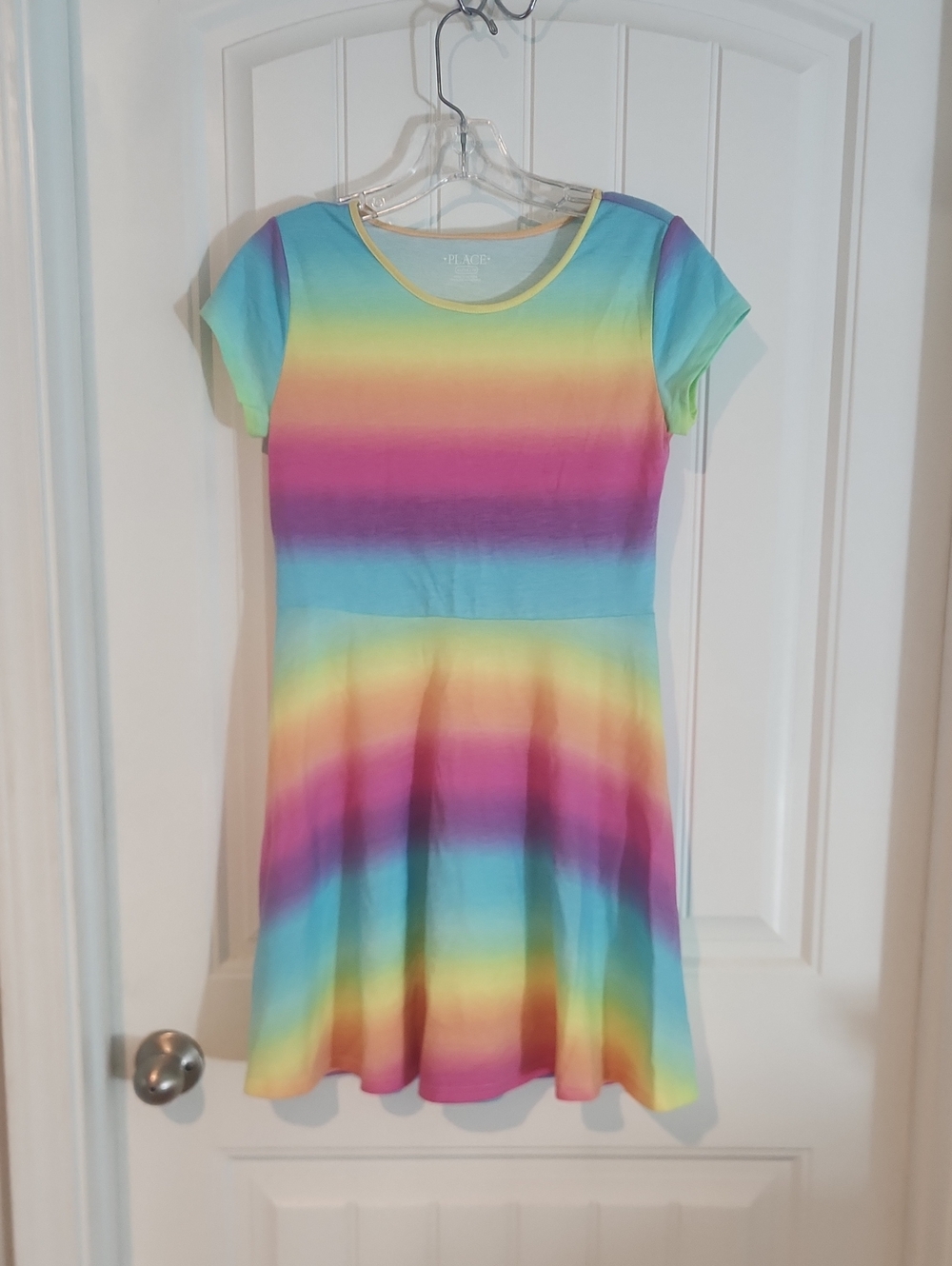 Girls Childrens Place Rainbow Dress